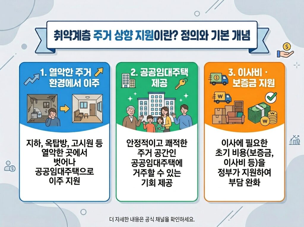 취약계층 주거 상향 지원