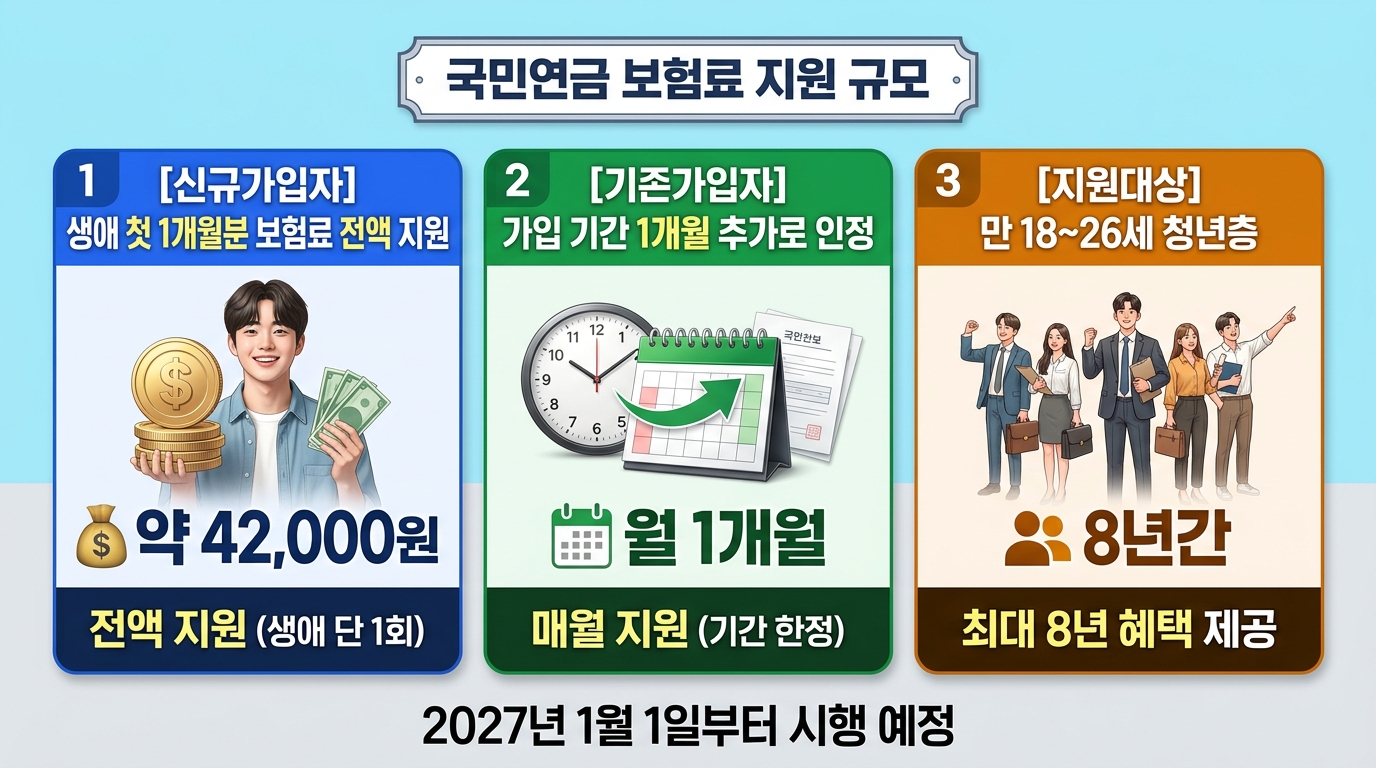 국민연금 보험료 지원 제도
