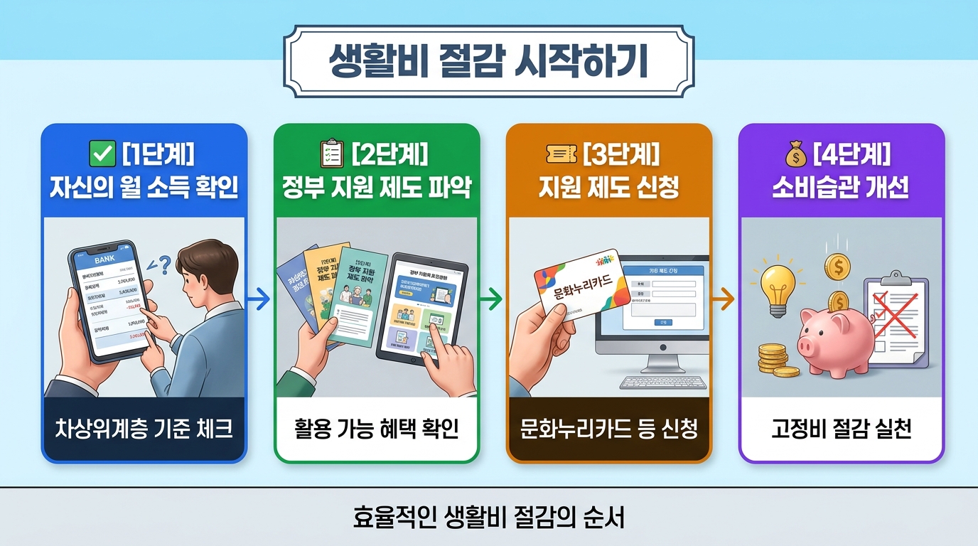 생활비 절감 시작하기
