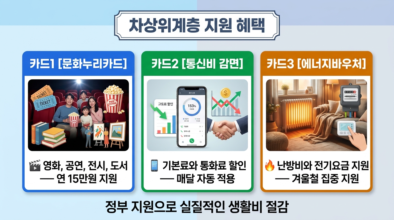 차상위계층 지원 혜택